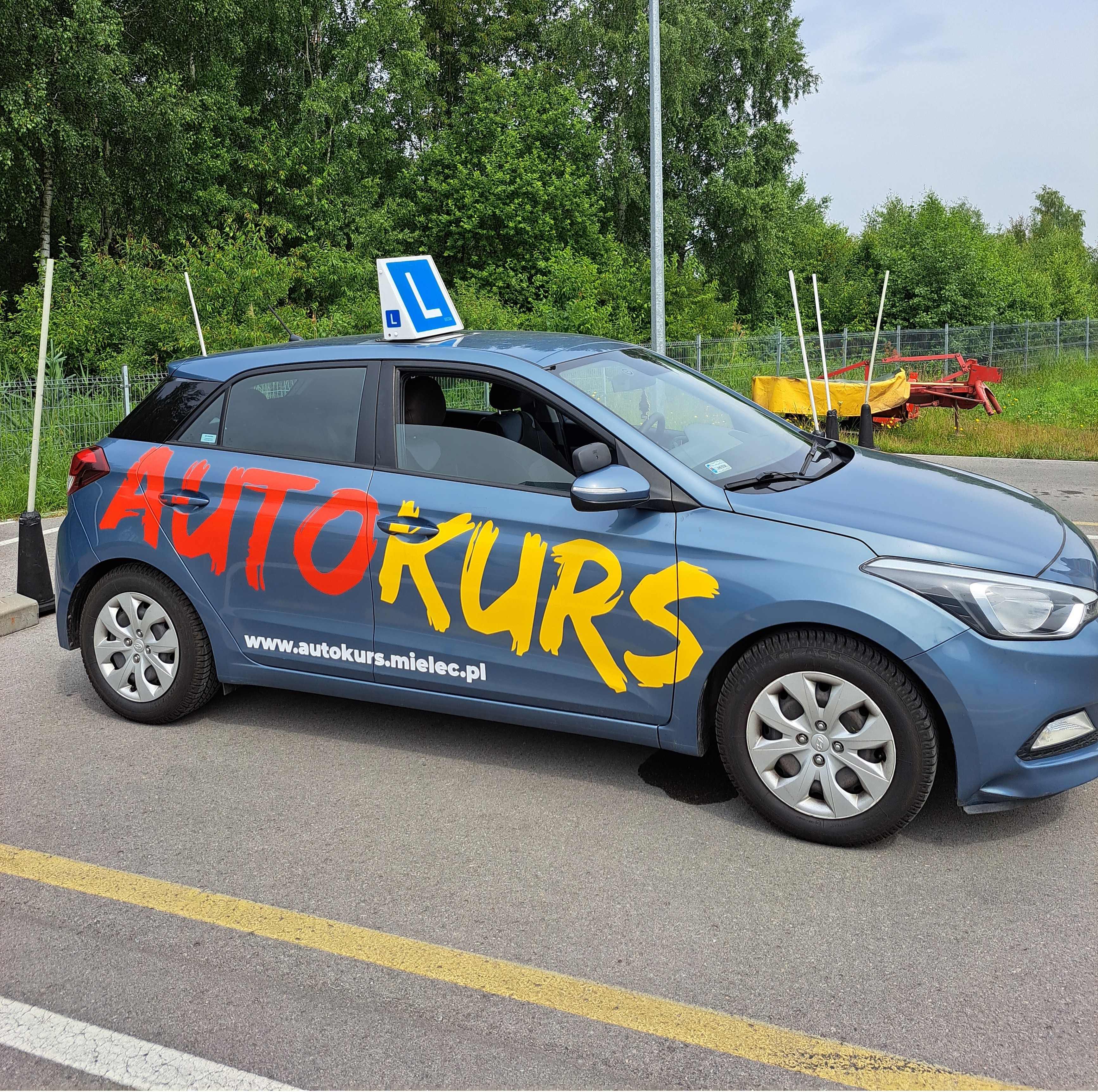 Hyundai i20 - samochód szkoleniowy AUTOKURS